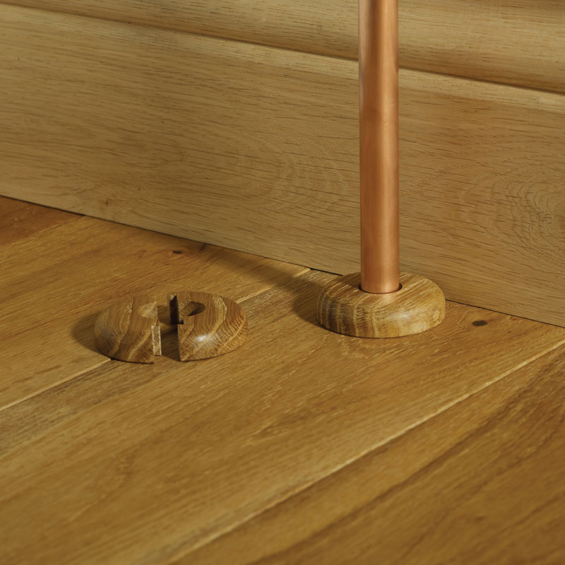 Solid Wood Pipe Covers Woodpecker Flooring