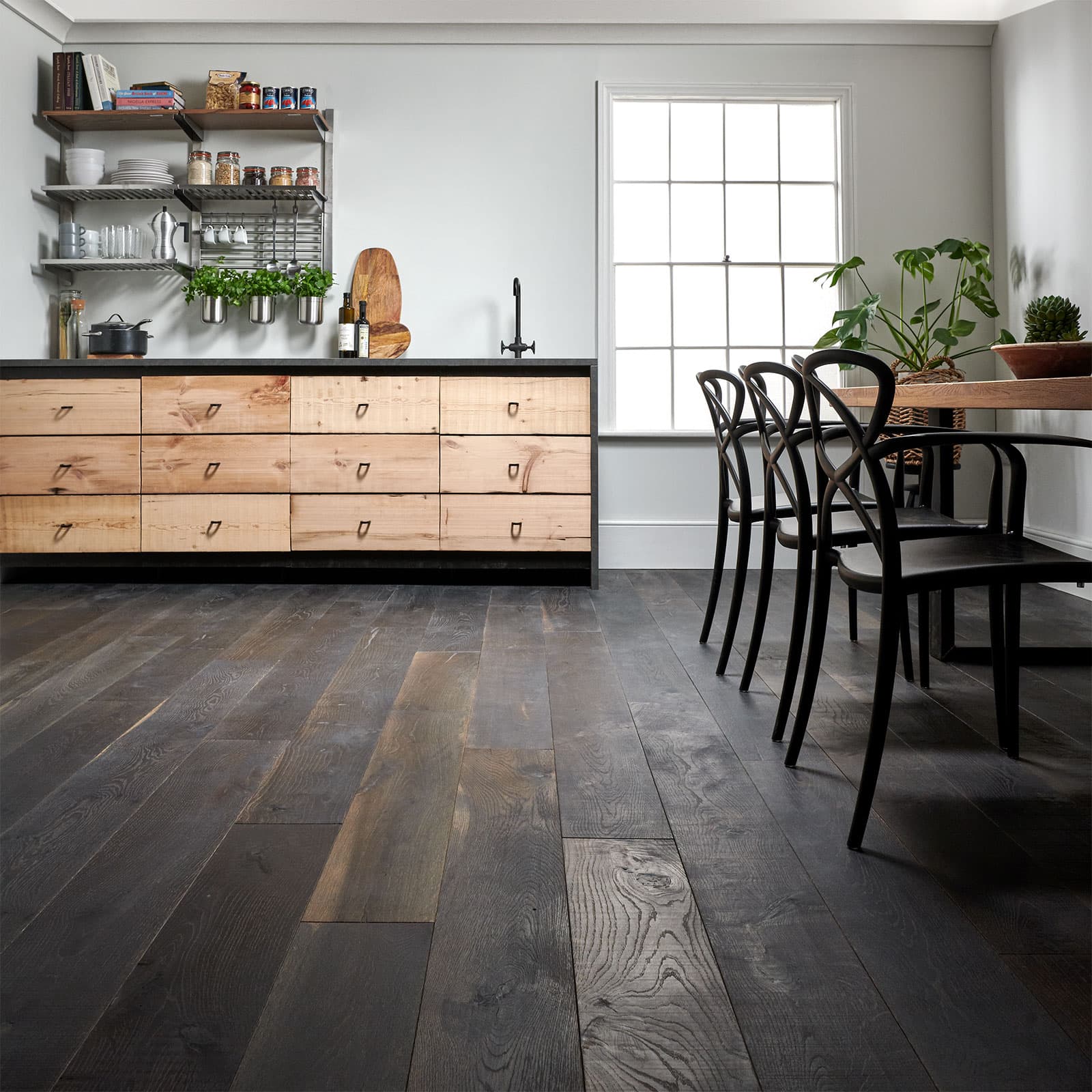 Dark Wood Floors Style Tips, Furniture For Hardwood Floors