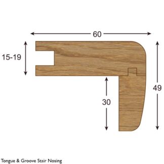 Stair Nosing Tongue and Groove