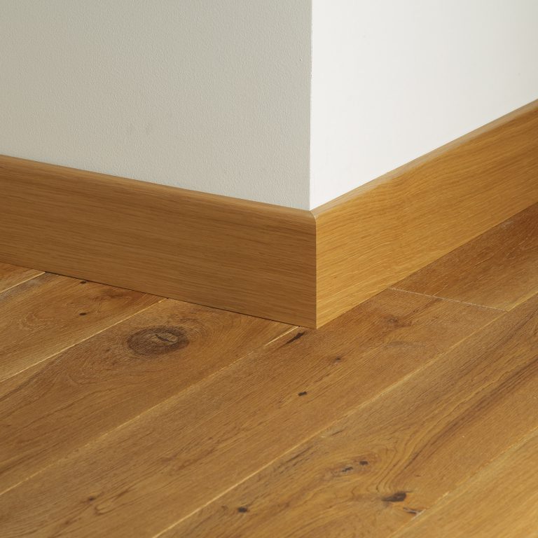 Oak Veneer Skirting Board Finishing Touches Woodpecker Flooring