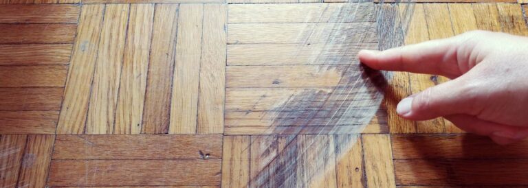 scratched wood floor how to avoid