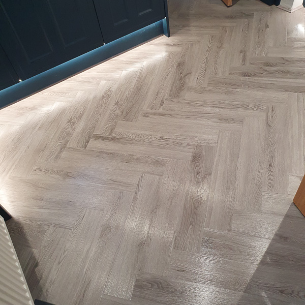 Brecon Whisper Oak Herringbone | Woodpecker Flooring