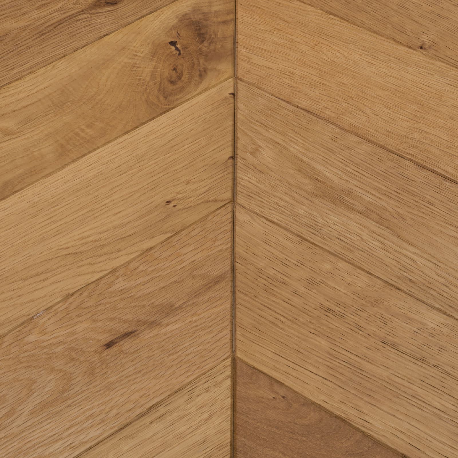 natural oak chevron flooring