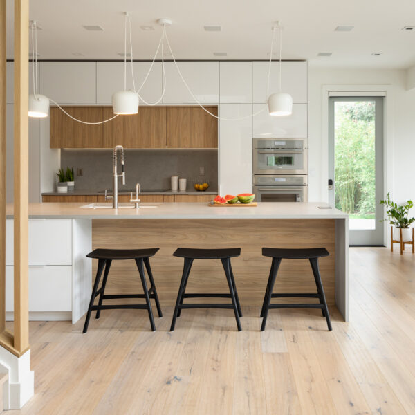 Oak floors in deals kitchen