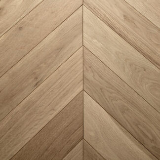 Engineered parquet flooring. Goodrich raw oak chevron