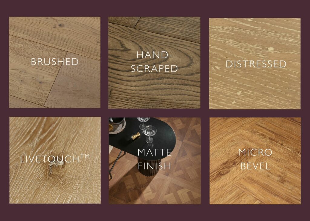 What is floor texture? Examples