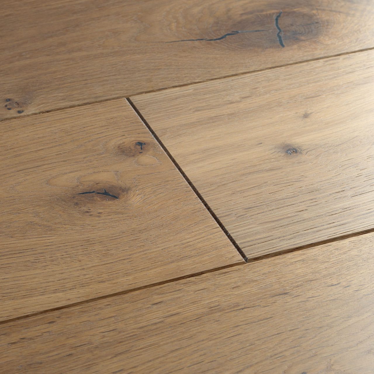 planed washed oak flooring swatch