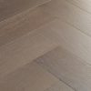 Engineered herringbone wood flooring. Goodrich Feather Oak